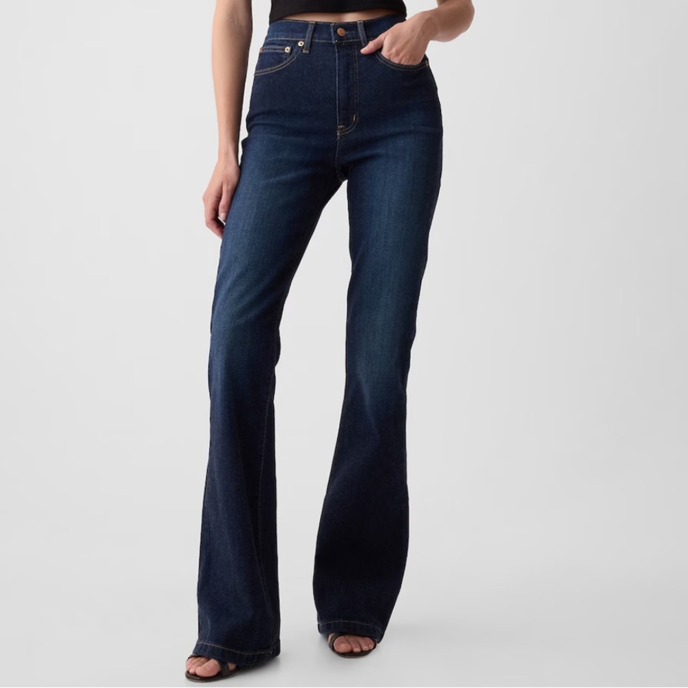 GAP 70’s high rise flare jeans | 28/6